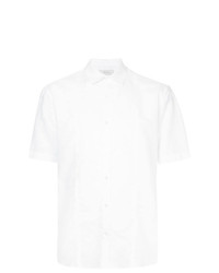 Chemise à manches courtes blanche Cerruti 1881