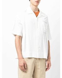 Chemise à manches courtes blanche VISVIM