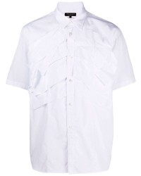 Chemise à manches courtes blanche Comme Des Garcons Homme Plus