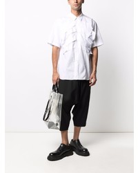 Chemise à manches courtes blanche Comme Des Garcons Homme Plus