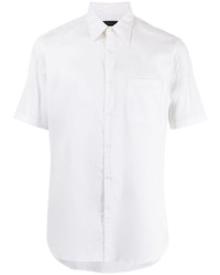Chemise à manches courtes blanche D'urban