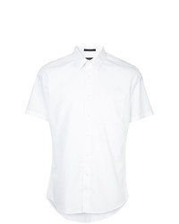 Chemise à manches courtes blanche D'urban