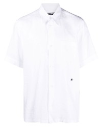 Chemise à manches courtes blanche Dolce & Gabbana