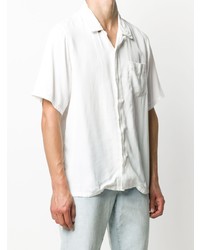 Chemise à manches courtes blanche VISVIM