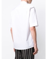 Chemise à manches courtes blanche Vivienne Westwood