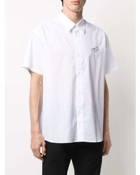 Chemise à manches courtes blanche Raf Simons X Fred Perry