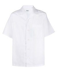 Chemise à manches courtes blanche Kenzo