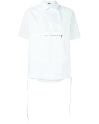 Chemise à manches courtes blanche Kenzo