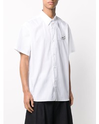 Chemise à manches courtes blanche Raf Simons X Fred Perry