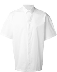 Chemise à manches courtes blanche Les Hommes