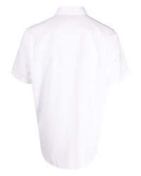 Chemise à manches courtes blanche Lacoste