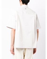 Chemise à manches courtes blanche Wooyoungmi