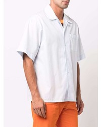 Chemise à manches courtes blanche Marni