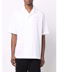 Chemise à manches courtes blanche Off-White