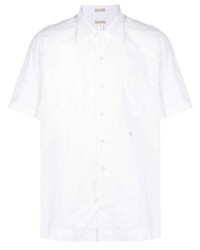 Chemise à manches courtes blanche Massimo Alba