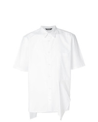 Chemise à manches courtes blanche Moohong