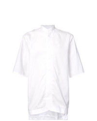 Chemise à manches courtes blanche Nostra Santissima