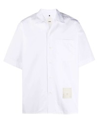 Chemise à manches courtes blanche Oamc