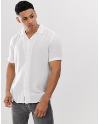 Chemise à manches courtes blanche ONLY & SONS