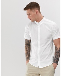 Chemise à manches courtes blanche ONLY & SONS