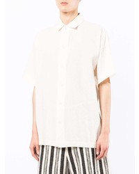 Chemise à manches courtes blanche Jacquemus