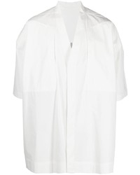 Chemise à manches courtes blanche Rick Owens