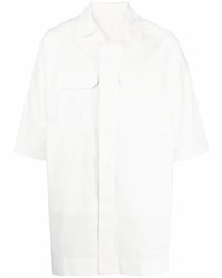 Chemise à manches courtes blanche Rick Owens