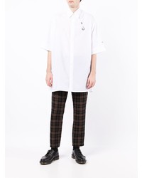 Chemise à manches courtes blanche Raf Simons X Fred Perry