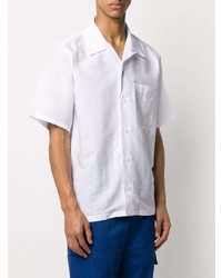 Chemise à manches courtes blanche Kenzo