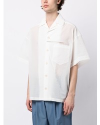 Chemise à manches courtes blanche Kolor