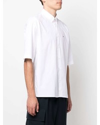 Chemise à manches courtes blanche Calvin Klein