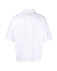 Chemise à manches courtes blanche Le 17 Septembre