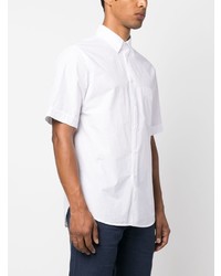 Chemise à manches courtes blanche Aspesi