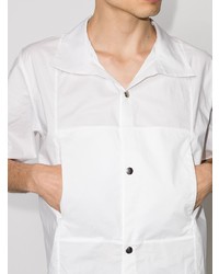 Chemise à manches courtes blanche Arnar Mar Jonsson