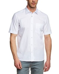 Chemise à manches courtes blanche Signum