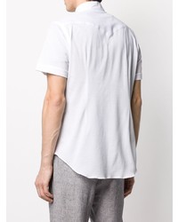 Chemise à manches courtes blanche Eleventy