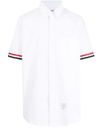 Chemise à manches courtes blanche Thom Browne