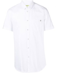 Chemise à manches courtes blanche VERSACE JEANS COUTURE