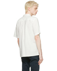 Chemise à manches courtes blanche Frame