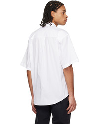 Chemise à manches courtes blanche DSQUARED2
