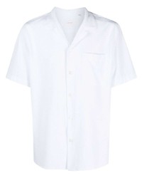 Chemise à manches courtes blanche Xacus