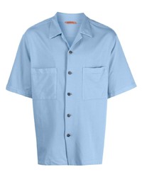 Chemise à manches courtes bleu clair Barena