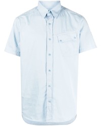 Chemise à manches courtes bleu clair Belstaff