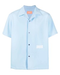 Chemise à manches courtes bleu clair Bossi Sportswear