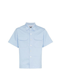 Chemise à manches courtes bleu clair Calvin Klein 205W39nyc
