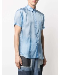 Chemise à manches courtes bleu clair Comme Des Garcons SHIRT