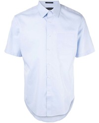 Chemise à manches courtes bleu clair D'urban