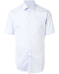 Chemise à manches courtes bleu clair Kent & Curwen