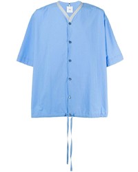 Chemise à manches courtes bleu clair Oamc