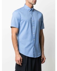 Chemise à manches courtes bleu clair Polo Ralph Lauren